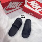  0450 - HÀNG CHÍNH HÃNG - DÉP NIKE OFFCOURT SLIDE - ĐEN Full - *All BLACK* 