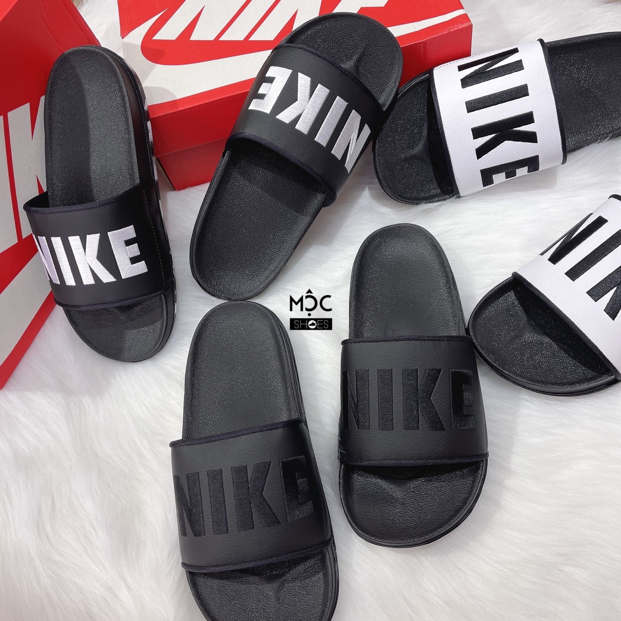  0449 - HÀNG CHÍNH HÃNG - DÉP NIKE OFFCOURT SLIDE - ĐEN CAMO - *BLACK/CAMO* 