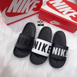  0450 - HÀNG CHÍNH HÃNG - DÉP NIKE OFFCOURT SLIDE - ĐEN Full - *All BLACK* 