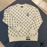  0456 - HÀNG CHÍNH HÃNG - ÁO Sweater MLB Monogram Diamond All Over Fit SweatShirt --- Màu BLACK --- *Authentic* 