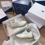  0470 - HÀNG CHÍNH HÃNG - GIÀY MLB CHUNKY AIR NEW YORK YANKEES BEIGE WHITE - Code: 3ASHCDA1N 