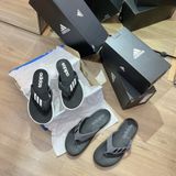  0476 - HÀNG CHÍNH HÃNG - DÉP XỎ NGÓN ADIDAS COMFORT ĐEN TRẮNG - CODE: FY8654 