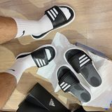  0479 - HÀNG CHÍNH HÃNG - DÉP QUAI NGANG ADIDAS ALPHA BOUNCE 2.0 CORE BLACK - CODE: GY9415 