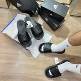  0480 - HÀNG CHÍNH HÃNG - DÉP QUAI NGANG ADIDAS ALPHA BOUNCE 2.0 TRIPPLE BLACK - CODE: GY9415 