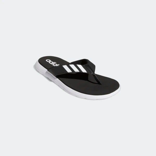  0475 - HÀNG CHÍNH HÃNG - DÉP XỎ NGÓN ADIDAS COMFORT ĐEN TRẮNG - CODE: EG2069 