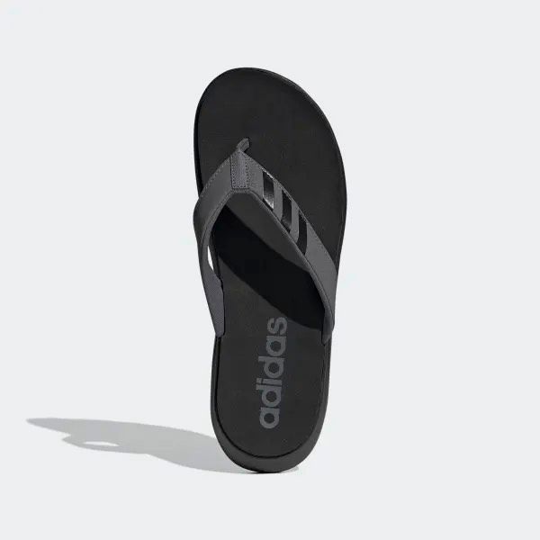  0476 - HÀNG CHÍNH HÃNG - DÉP XỎ NGÓN ADIDAS COMFORT ĐEN TRẮNG - CODE: FY8654 