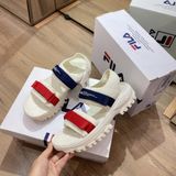  0491 - HÀNG CHÍNH HÃNG - GIÀY SANDAL FILA - MÀU *TRẮNG/ĐỎ/NAVY* - CODE: 1SM00734 
