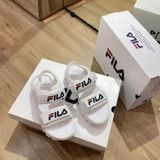  0493 - HÀNG CHÍNH HÃNG - GIÀY SANDAL FILA - MÀU *WHITE/TRĂNG* - CODE: 1SM00734 