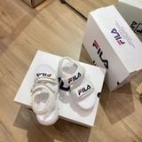  0493 - HÀNG CHÍNH HÃNG - GIÀY SANDAL FILA - MÀU *WHITE/TRĂNG* - CODE: 1SM00734 