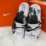  0500 - HÀNG CHÍNH HÃNG - DÉP NIKE KAWA SHOWER - *Marble (Đen/Trắng)* - 2023** - Code: 832528 