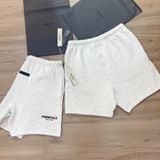  0507 - HÀNG CHÍNH HÃNG - QUẦN ĐÙI SHORT FEAR OF GOD ESSENTIAL SS22 MÀU LIGHT OATMEAL - *XÁM/GREY* 