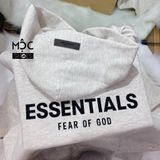  0523 - HÀNG CHÍNH HÃNG - ÁO HOODIE ESSENTIAL FEAR OF GOD MÀU OATMEAL MÀU *XÁM/GREY* SS22 