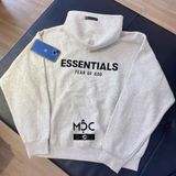  0523 - HÀNG CHÍNH HÃNG - ÁO HOODIE ESSENTIAL FEAR OF GOD MÀU OATMEAL MÀU *XÁM/GREY* SS22 