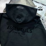  0524 - HÀNG CHÍNH HÃNG - ÁO HOODIE ESSENTIAL FEAR OF GOD MÀU ĐEN *BLACK* SS22 