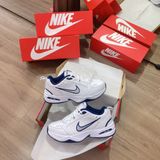  0528 - HÀNG CHÍNH HÃNG - GIÀY NIKE AIR MONARCH IV MÀU TRẮNG XANH - *WHITE/NAVY* - CODE: 415445 -102 