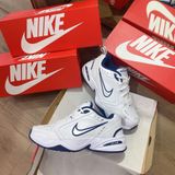 0528 - HÀNG CHÍNH HÃNG - GIÀY NIKE AIR MONARCH IV MÀU TRẮNG XANH - *WHITE/NAVY* - CODE: 415445 -102 