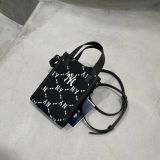  0527 - HÀNG CHÍNH HÃNG - TÚI MLB CELLPHONE DIA MONOGRAM JACQUARD NEW YORK YANKEES - CODE: 3ACRH012N-50BKS 