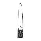  0527 - HÀNG CHÍNH HÃNG - TÚI MLB CELLPHONE DIA MONOGRAM JACQUARD NEW YORK YANKEES - CODE: 3ACRH012N-50BKS 