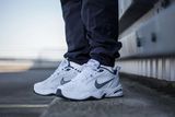  0528 - HÀNG CHÍNH HÃNG - GIÀY NIKE AIR MONARCH IV MÀU TRẮNG XANH - *WHITE/NAVY* - CODE: 415445 -102 