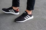  0565 - HÀNG CHÍNH HÃNG - GIÀY ADIDAS SWIFT RUN MÀU ĐEN SỌC TRẮNG - *BLACK/RED/WHITE* - CODE: B37730 