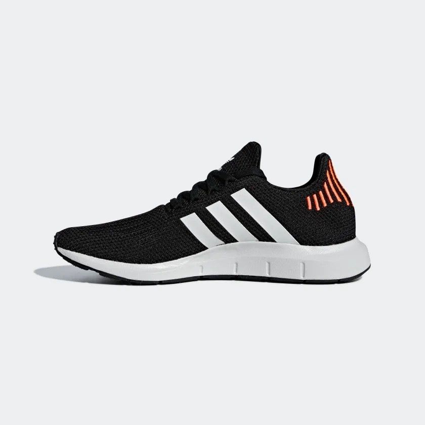  0565 - HÀNG CHÍNH HÃNG - GIÀY ADIDAS SWIFT RUN MÀU ĐEN SỌC TRẮNG - *BLACK/RED/WHITE* - CODE: B37730 