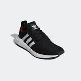  0565 - HÀNG CHÍNH HÃNG - GIÀY ADIDAS SWIFT RUN MÀU ĐEN SỌC TRẮNG - *BLACK/RED/WHITE* - CODE: B37730 