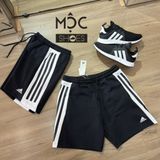  0557 - HÀNG CHÍNH HÃNG - QUẦN ĐÙI SHORT ADIDAS 3 SỌC FUTURE ICONS MÀU ĐEN - *BLACK* - CODE: HK4554 