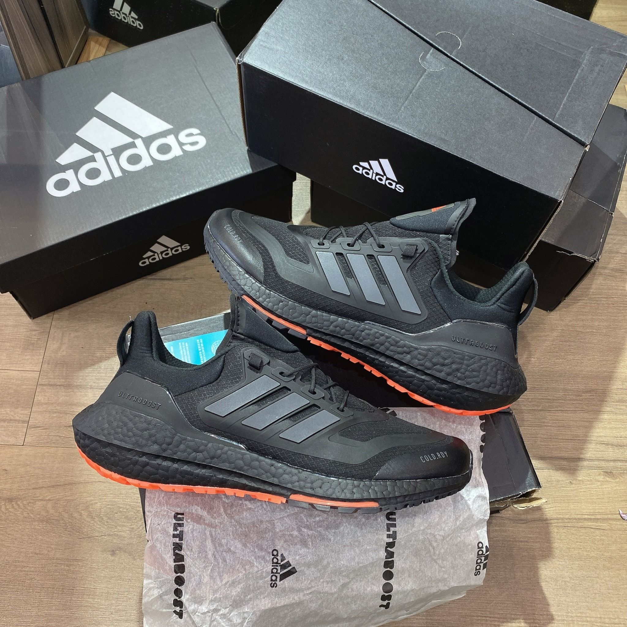  0609 - HÀNG CHÍNH HÃNG - GIÀY THỂ THAO ADIDAS ULTRA BOOST 22 COLD.RDY 2.0 'ALL BLACK' MÀU ĐEN -*BLACK* - CODE: GX6691 