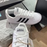  0558 - HÀNG CHÍNH HÃNG -GIÀY ADIDAS GRAND COURT MÀU TRẮNG SỌC ĐEN PANDA - *WHITE/BLACK* - CODE: EF0103 