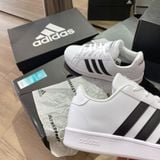  0558 - HÀNG CHÍNH HÃNG -GIÀY ADIDAS GRAND COURT MÀU TRẮNG SỌC ĐEN PANDA - *WHITE/BLACK* - CODE: EF0103 