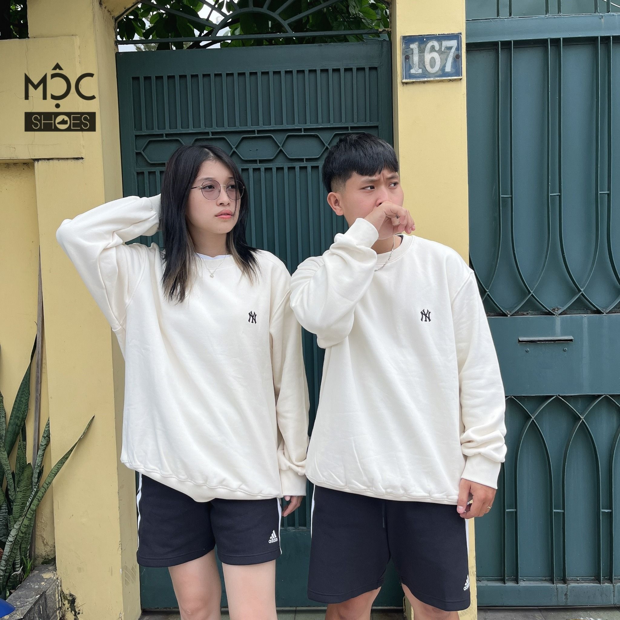  0555 - HÀNG CHÍNH HÃNG - ÁO SWEATER MLB NEW YORK YANKEES LOGO BASIC NY MÀU ĐEN - *BLACK* - CODE: 3AMTB0616 - 50BKS 