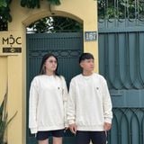  0554 - HÀNG CHÍNH HÃNG - ÁO SWEATER MLB NEW YORK YANKEES LOGO BASIC NY MÀU TRẮNG KEM - *CREAM* - CODE: 3AMTB0616 - 50CRS 