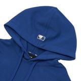  0510 - HÀNG CHÍNH HÃNG - ÁO HOODIE TAY DÀI CÓ MŨ MLB HOẠ TIẾT NY ZICZAC MÀU *DARK BLUE/XANH DƯƠNG* 2022 