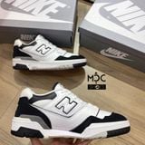  0593 - HÀNG CHÍNH HÃNG - GIÀY NEW BALANCE 550 MÀU ĐEN TRẮNG DA LỘN  - *BLACK/WHITE* - CODE: BB550NCA 