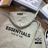  0559 - HÀNG CHÍNH HÃNG - ÁO HOODIE ESSENTIAL FEAR OF GOD MÀU DARK OATMEAL - *XÁM/GREY* - SS22 