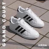  0558 - HÀNG CHÍNH HÃNG -GIÀY ADIDAS GRAND COURT MÀU TRẮNG SỌC ĐEN PANDA - *WHITE/BLACK* - CODE: EF0103 
