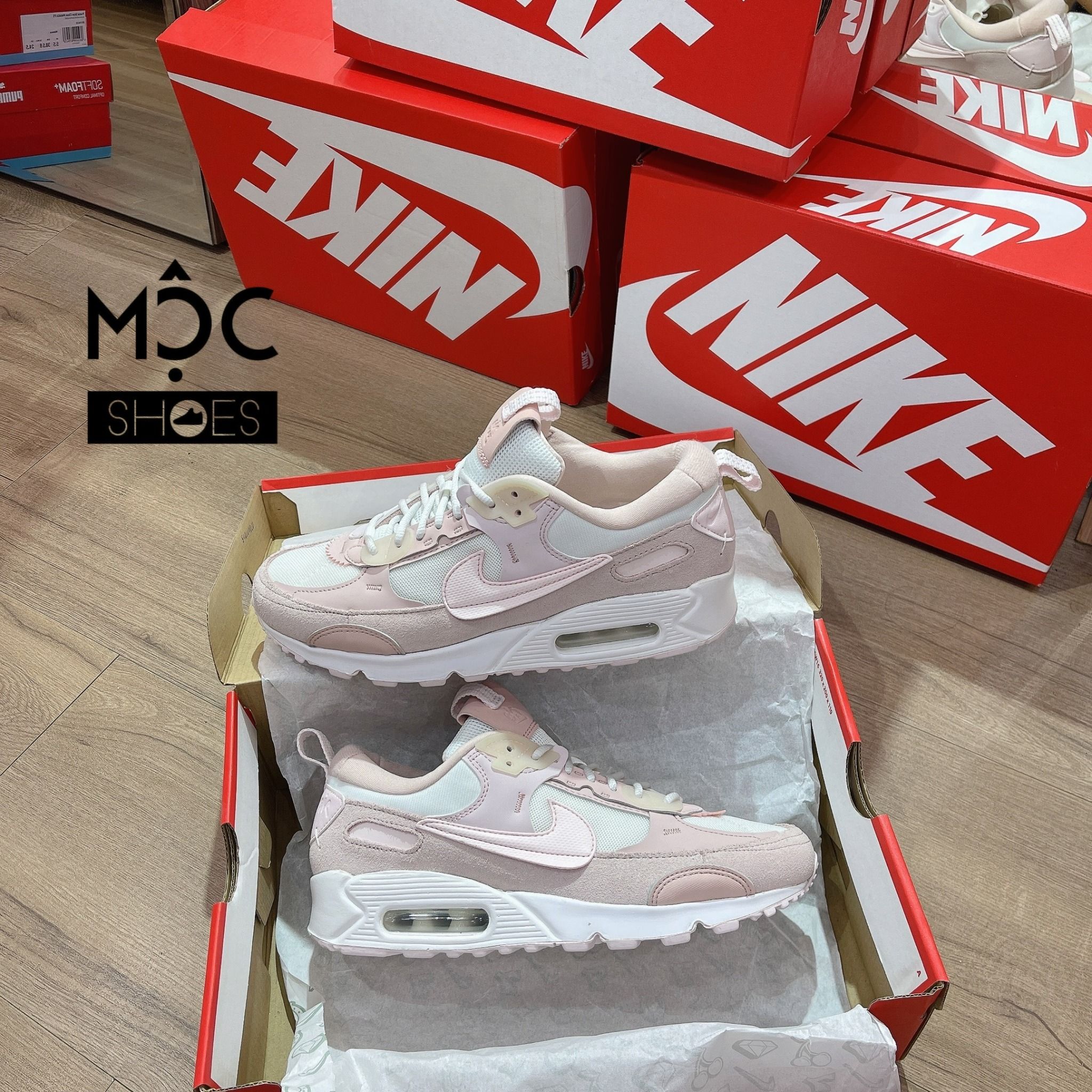  0597 - HÀNG CHÍNH HÃNG - GIÀY NIKE AIR MAX 90 FUTURA “SOFT PINK” MÀU HỒNG - *PINK* - CODE: DM9922-104 