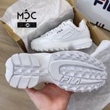 0580 - HÀNG CHÍNH HÃNG - GIÀY FILA DISRUPTOR 2 TAPE MÀU TRẮNG - *WHITE* - CODE: FS1HTA3091X_WWT 