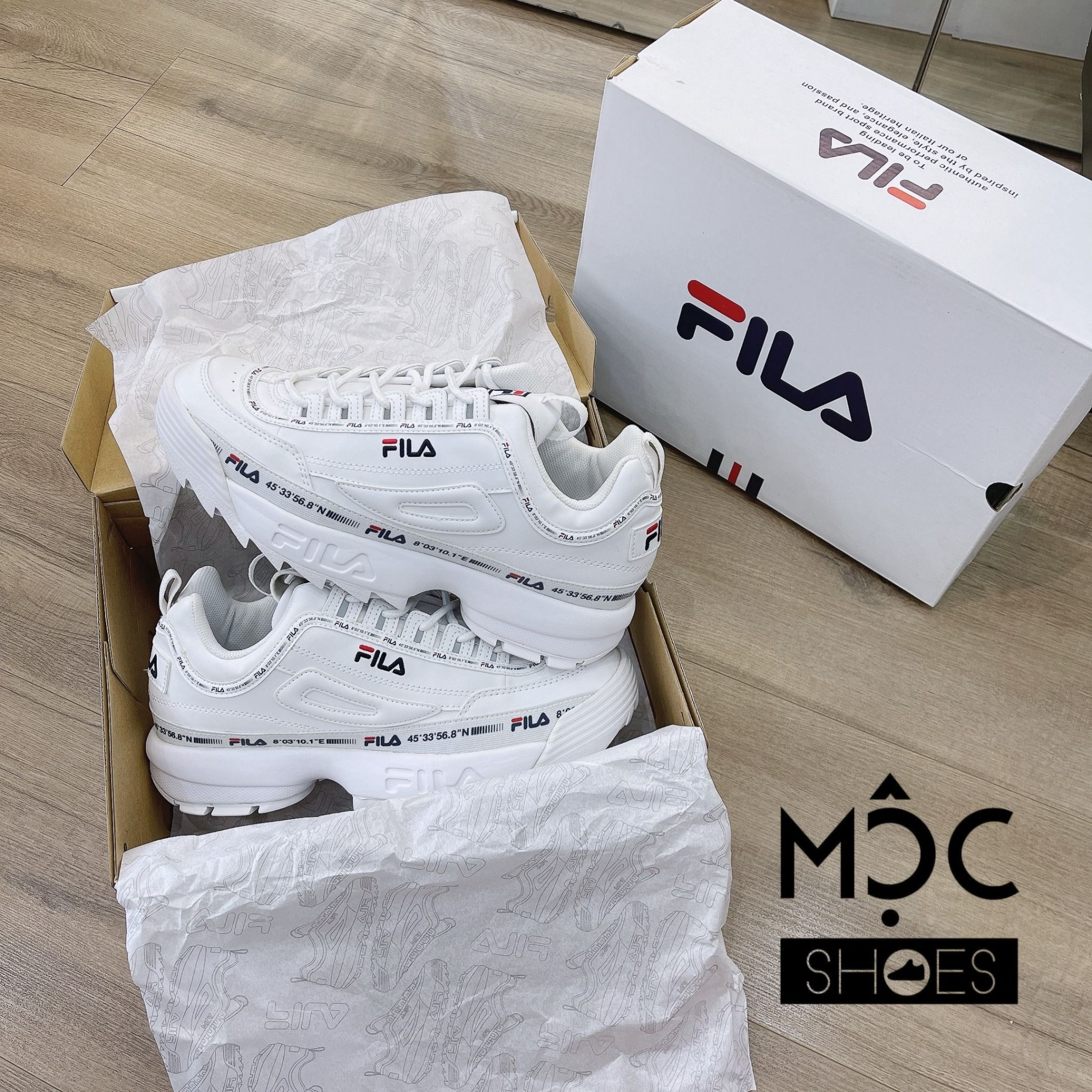0579 H NG CH NH H NG GI Y FILA DISRUPTOR 2 DOUBLE TAPE Code