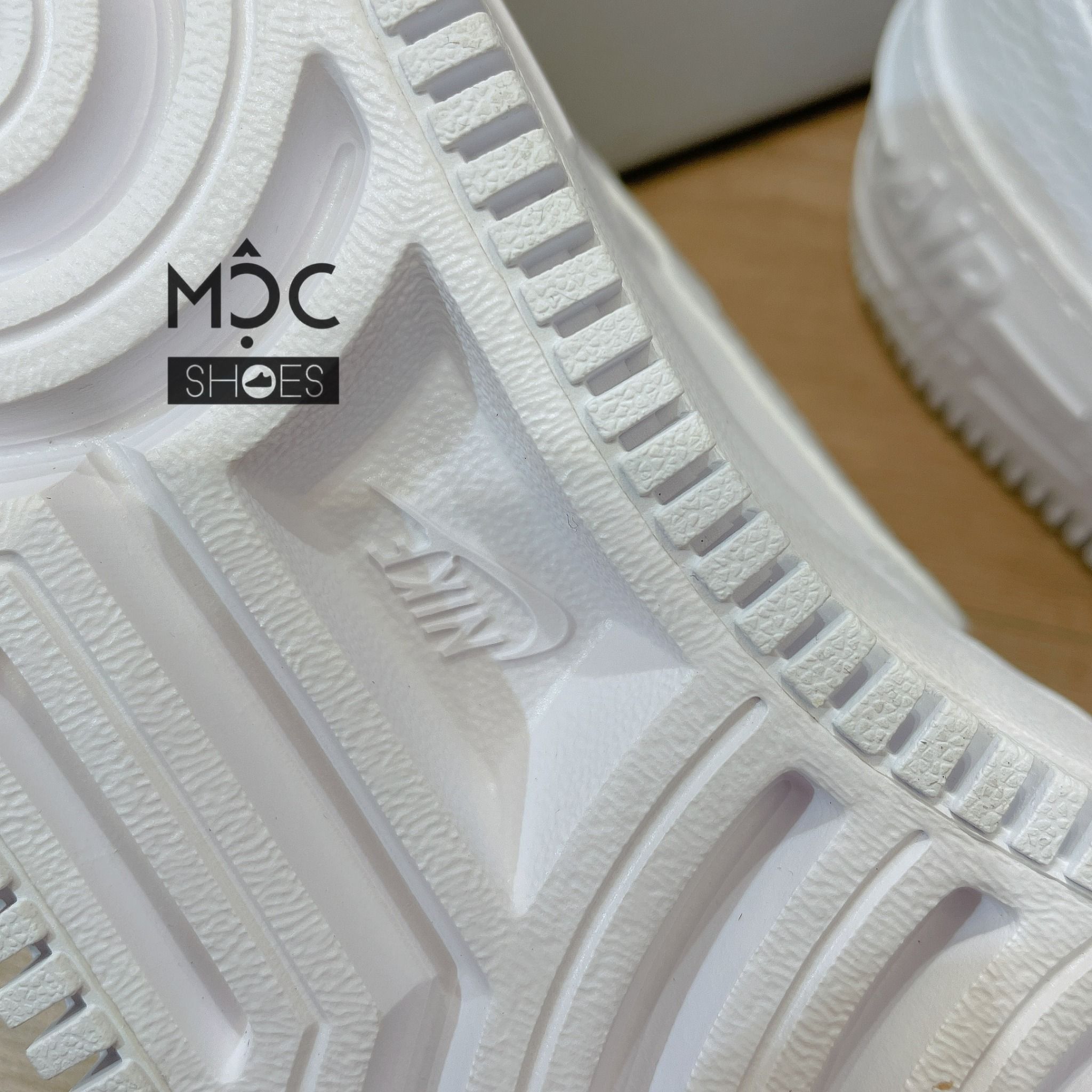  0568 - HÀNG CHÍNH HÃNG - GIÀY NIKE AIR FORCE 1 SHADOW 'TRIPLE WHITE' MÀU TRẮNG  - *WHITE* - CODE: CI0919 - 100 