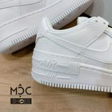  0568 - HÀNG CHÍNH HÃNG - GIÀY NIKE AIR FORCE 1 SHADOW 'TRIPLE WHITE' MÀU TRẮNG  - *WHITE* - CODE: CI0919 - 100 