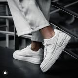  0568 - HÀNG CHÍNH HÃNG - GIÀY NIKE AIR FORCE 1 SHADOW 'TRIPLE WHITE' MÀU TRẮNG  - *WHITE* - CODE: CI0919 - 100 