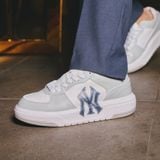 0574 - HÀNG CHÍNH HÃNG - GIÀY MLB CHUNKY LINER NEW YORK YANKEE MÀU XÁM -*ICE GREY* - CODE: 3ASXCA12N - 50GRL 