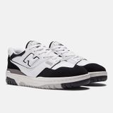  0593 - HÀNG CHÍNH HÃNG - GIÀY NEW BALANCE 550 MÀU ĐEN TRẮNG DA LỘN  - *BLACK/WHITE* - CODE: BB550NCA 