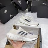  0613 - HÀNG CHÍNH HÃNG - GIÀY ADIDAS ULTRABOOST 21 PRIME MÀU TRẮNG KEM SỌC ĐEN - *WHITE/BEIGE* - Code: FY0837 