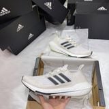  0613 - HÀNG CHÍNH HÃNG - GIÀY ADIDAS ULTRABOOST 21 PRIME MÀU TRẮNG KEM SỌC ĐEN - *WHITE/BEIGE* - Code: FY0837 