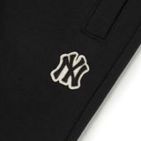  0654 - HÀNG CHÍNH HÃNG - QUẦN THỂ THAO JOGGER MLB BASIC LOGO NY MÀU ĐEN - *BLACK* - CODE: 3APTB0724-50BKS 