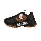  0639 - HÀNG CHÍNH HÃNG - GIÀY SNEAKER MLB BIG BALL CHUNKY BOSTON GLOVES MÀU ĐEN ĐẾ GUM - *BLACK/GUM* - CODE: 32SHCP111-43L 