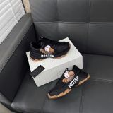  0639 - HÀNG CHÍNH HÃNG - GIÀY SNEAKER MLB BIG BALL CHUNKY BOSTON GLOVES MÀU ĐEN ĐẾ GUM - *BLACK/GUM* - CODE: 32SHCP111-43L 
