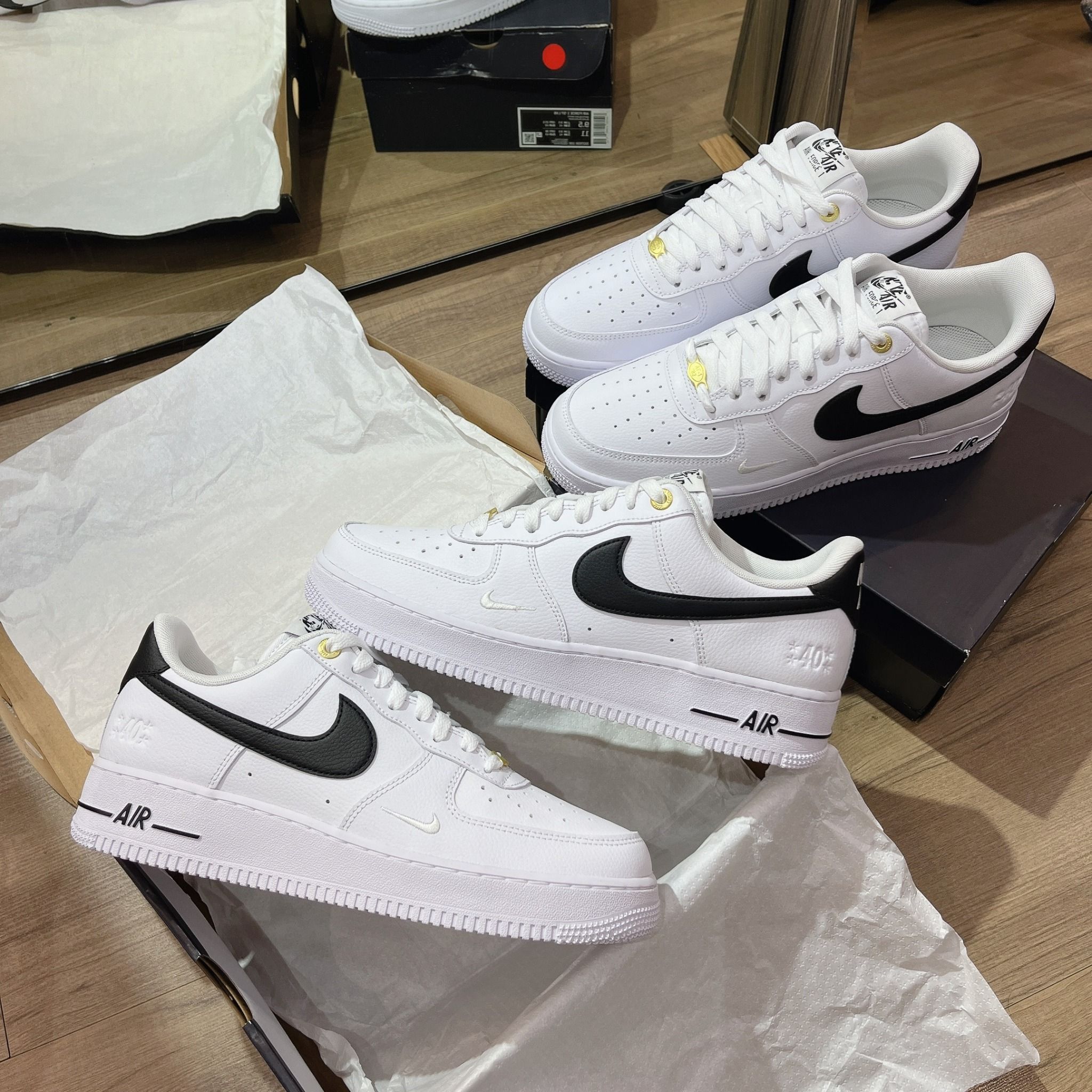 0674 - HÀNG CHÍNH HÃNG - GIÀY NIKE AIR FORCE 1 '07 LV8 '40TH ANNIVERSA –  MỘC SHOES